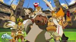 Les aventuriers de la companie du tofu sur un match de bouf bowl
